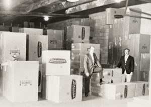 Jake and Bob with a Scheirich Cabinets shipment